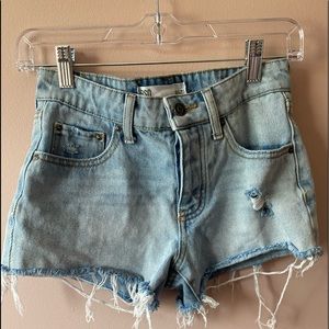 RSQ Distressed Jean Shorts